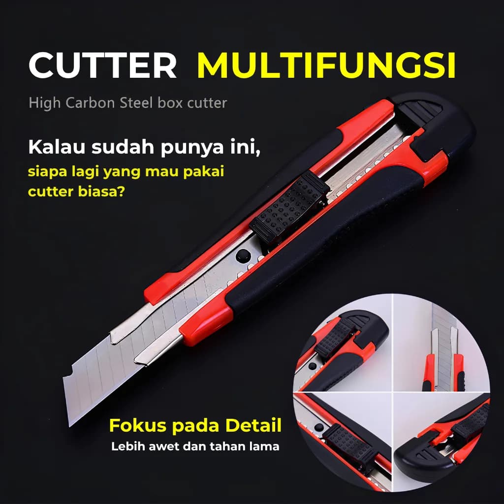 Cutter Serbaguna 18mm