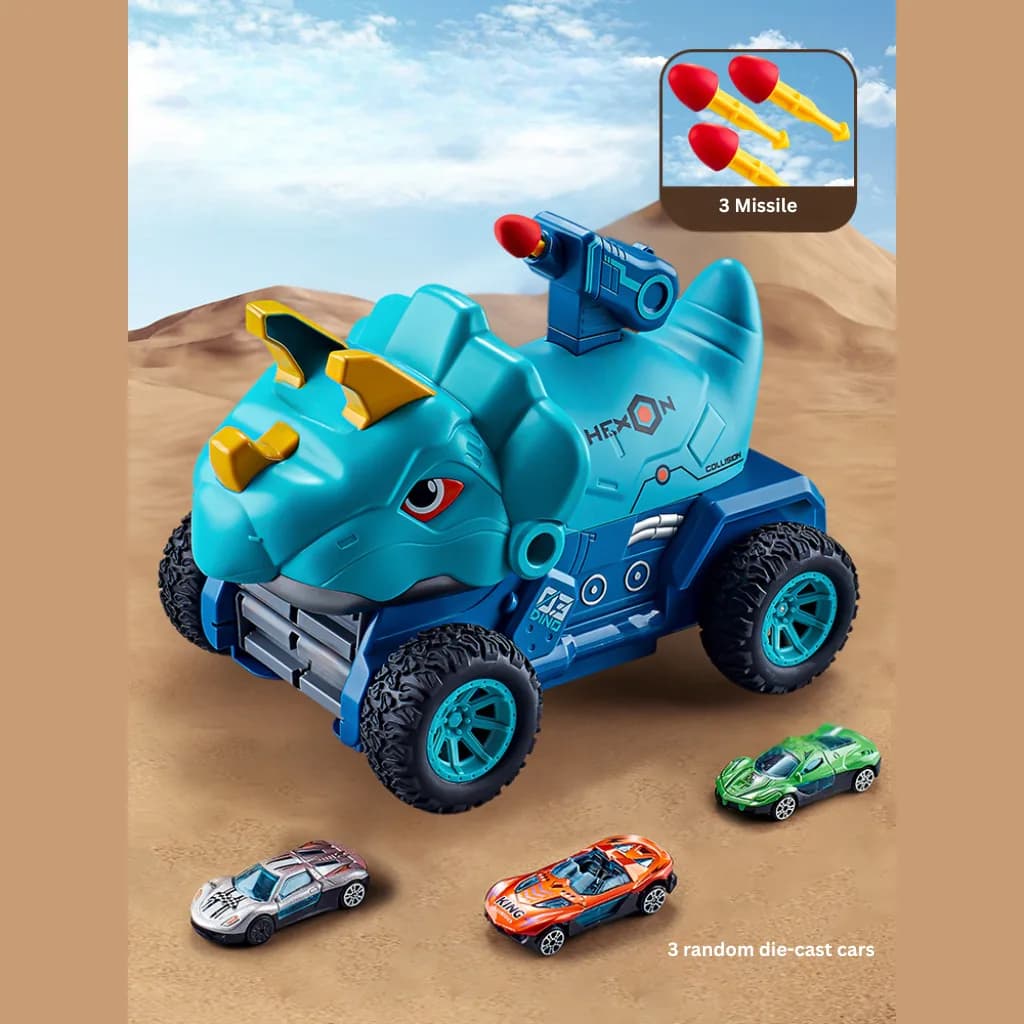 Mobil Dino Biru
