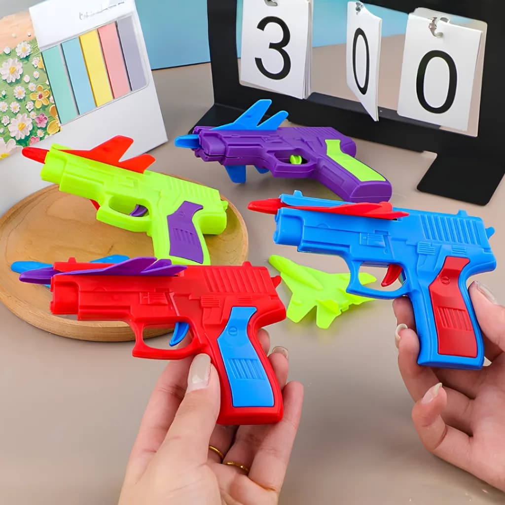 Pistol Peluncur Pesawat Mini