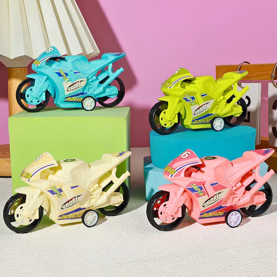 Pullback Motor Balap Pastel