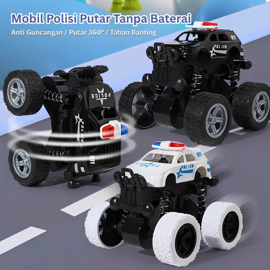 Pullback Mobil Polisi 360